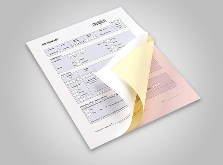 NCR Forms - 2 Part Contracts