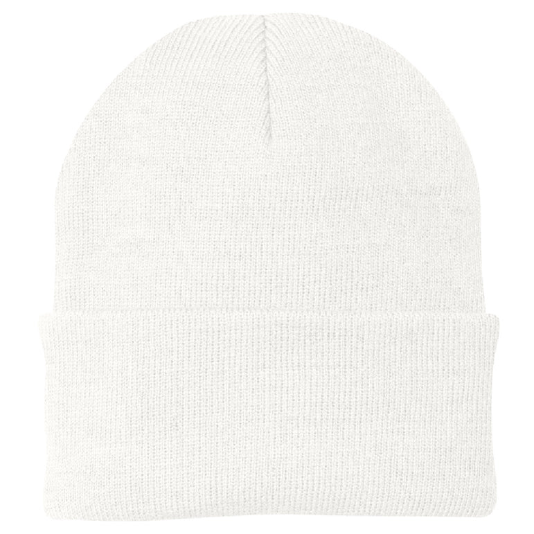 Custom Patch - Beanie - Port & Company® - Knit Cap