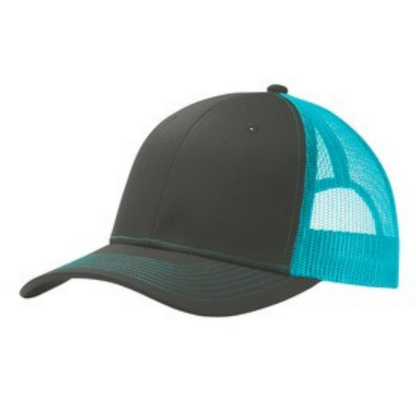 Leatherette® Patch - C402  Port Authority® Snapback Trucker Cap