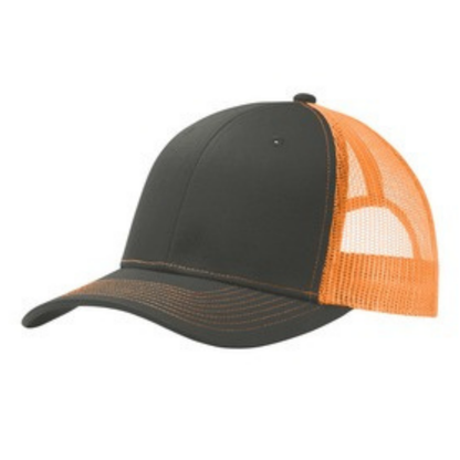 Leatherette® Patch - C402  Port Authority® Snapback Trucker Cap