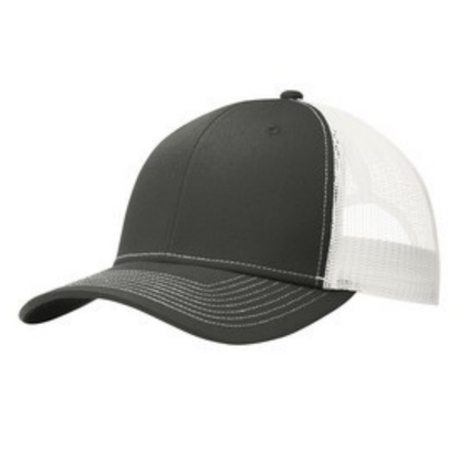 Leatherette® Patch - C402  Port Authority® Snapback Trucker Cap