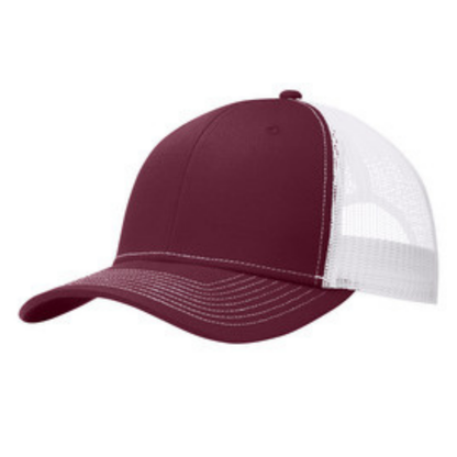 Leatherette® Patch - C402  Port Authority® Snapback Trucker Cap