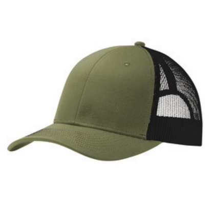 Leatherette® Patch - C402  Port Authority® Snapback Trucker Cap