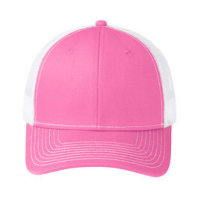 Leatherette® Patch - C402  Port Authority® Snapback Trucker Cap