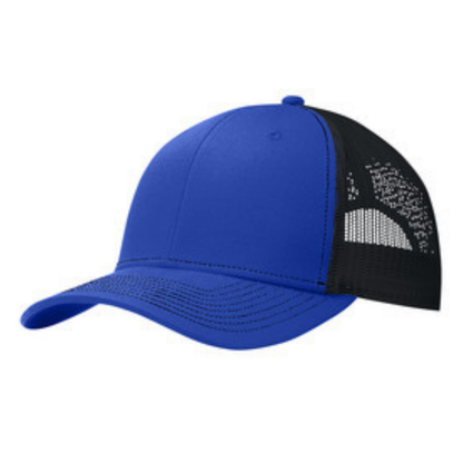 Leatherette® Patch - C402  Port Authority® Snapback Trucker Cap