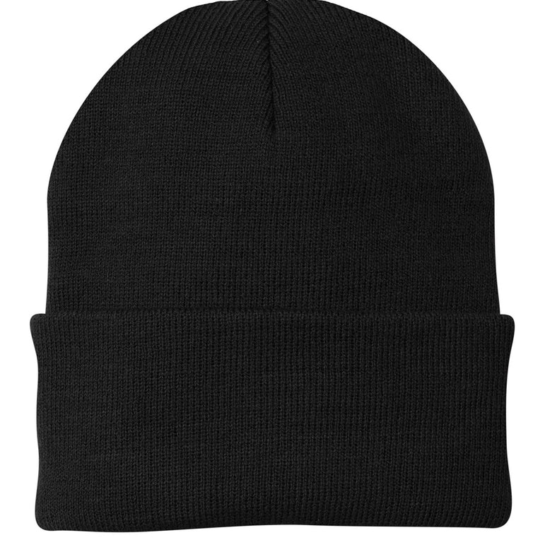 Custom Patch - Beanie - Port & Company® - Knit Cap