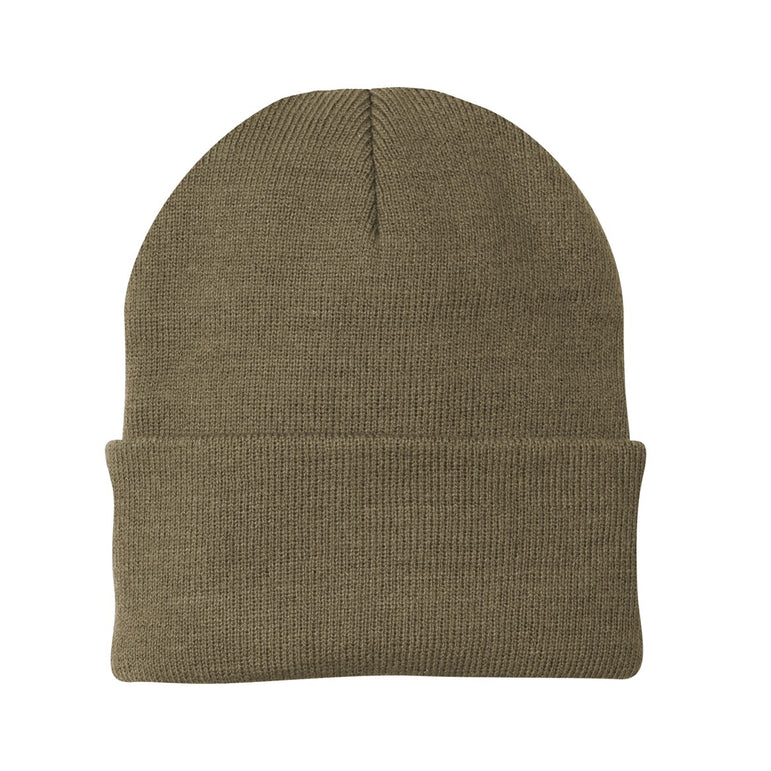 Custom Patch - Beanie - Port & Company® - Knit Cap