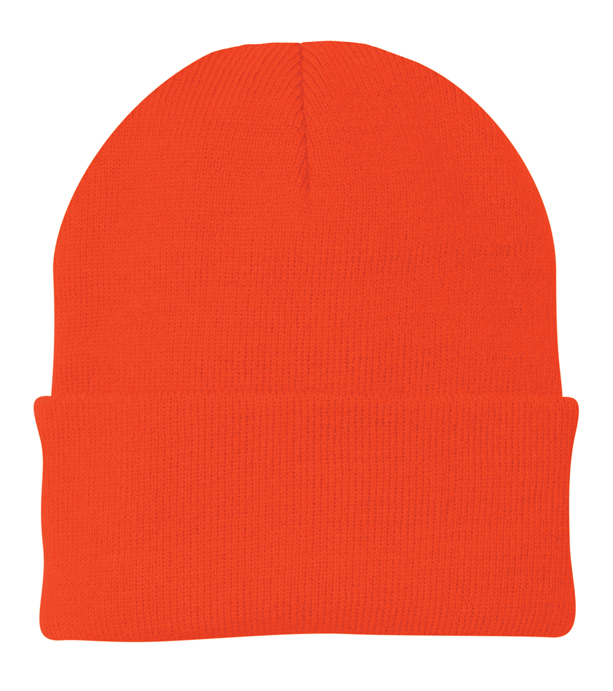 Leatherette® Patch - Beanie - CP90 Port Authority® Knit Cap