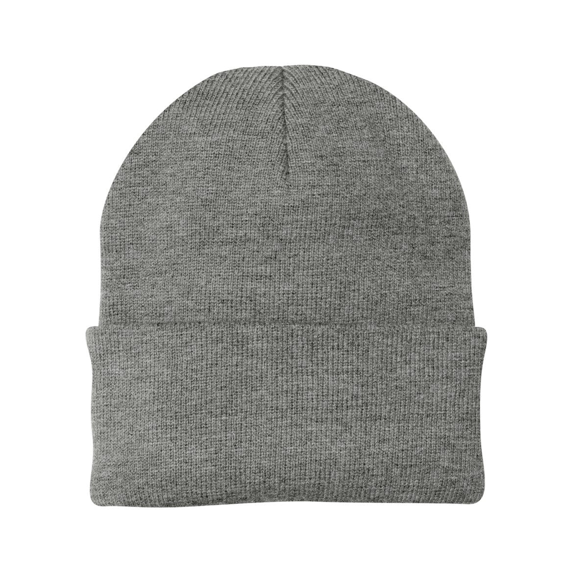 Leatherette® Patch - Beanie - CP90 Port Authority® Knit Cap