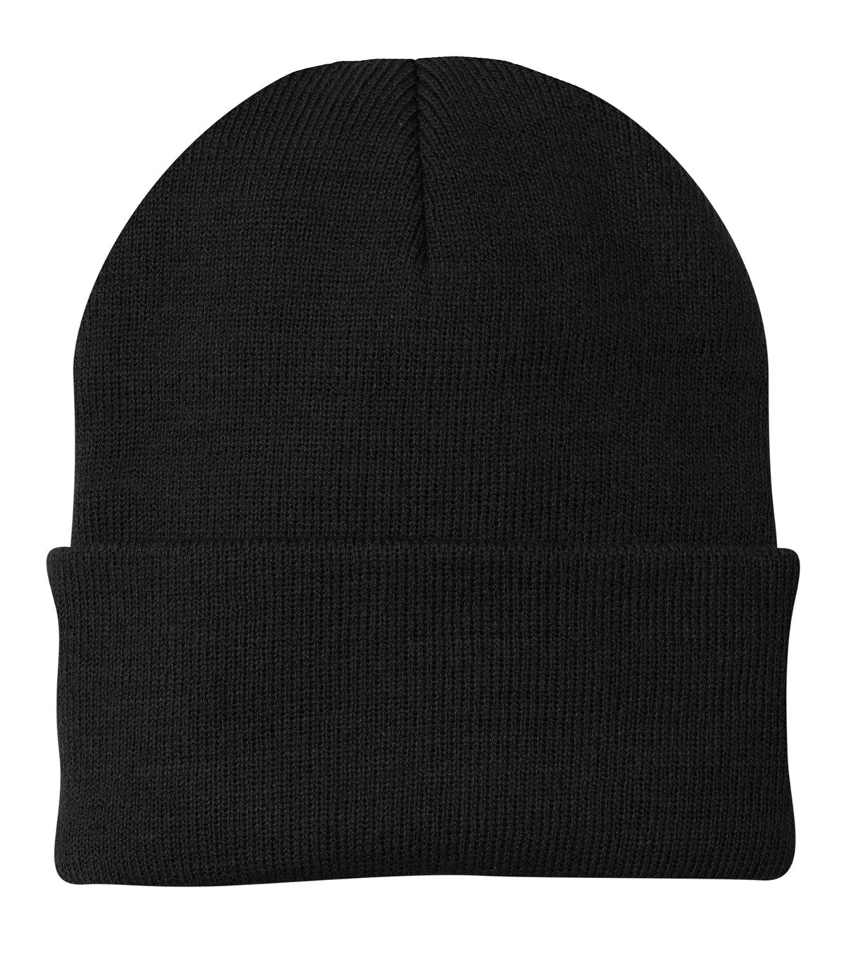 Leatherette® Patch - Beanie - CP90 Port Authority® Knit Cap