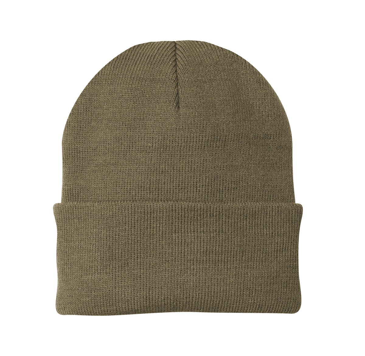 Leatherette® Patch - Beanie - CP90 Port Authority® Knit Cap