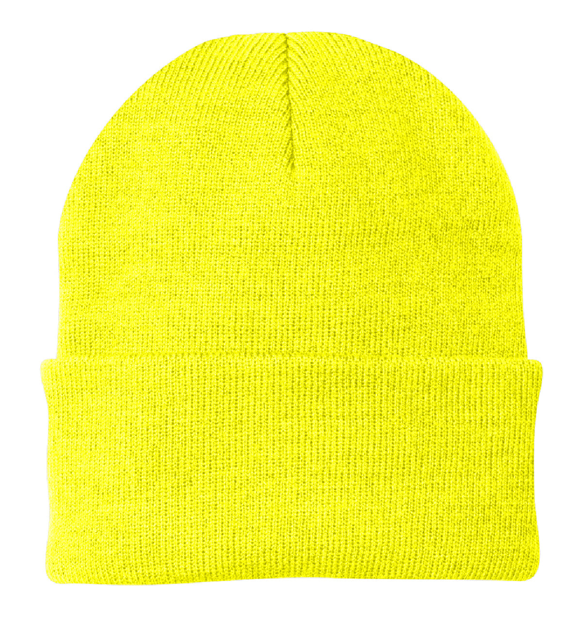 Leatherette® Patch - Beanie - CP90 Port Authority® Knit Cap