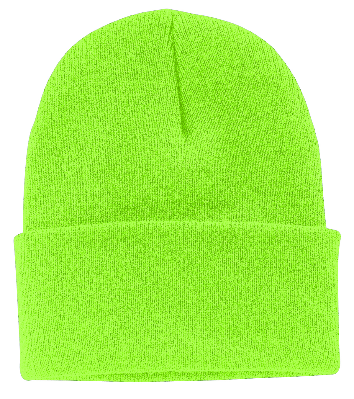 Leatherette® Patch - Beanie - CP90 Port Authority® Knit Cap