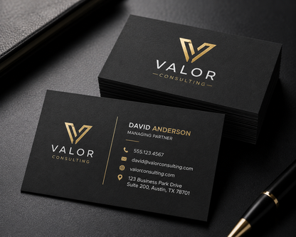 Business Cards Soft Touch