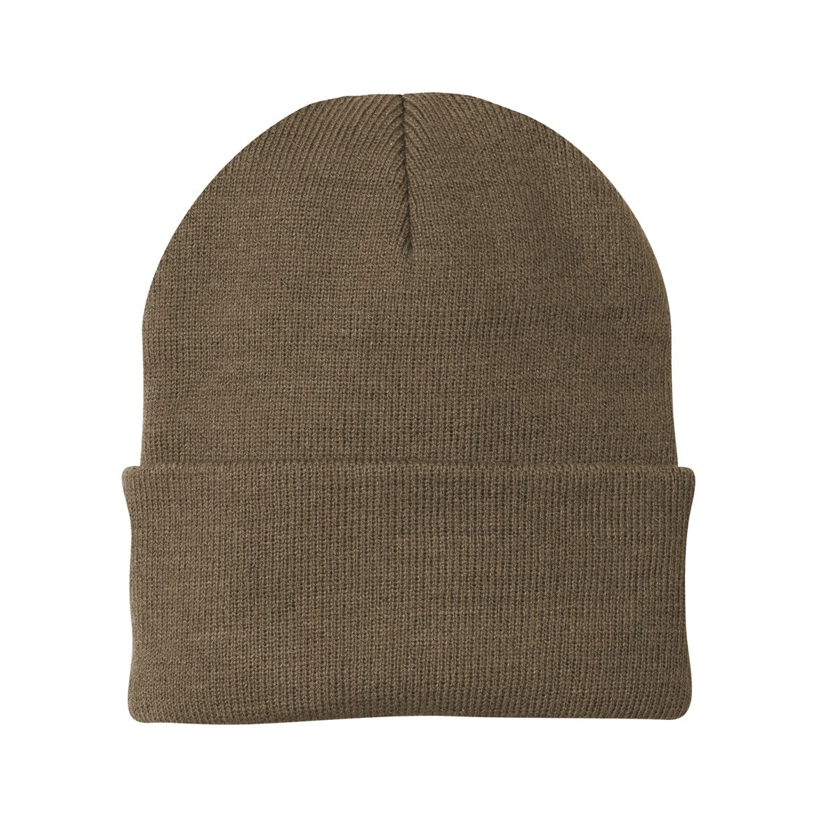 Leatherette® Patch - Beanie - CP90 Port Authority® Knit Cap