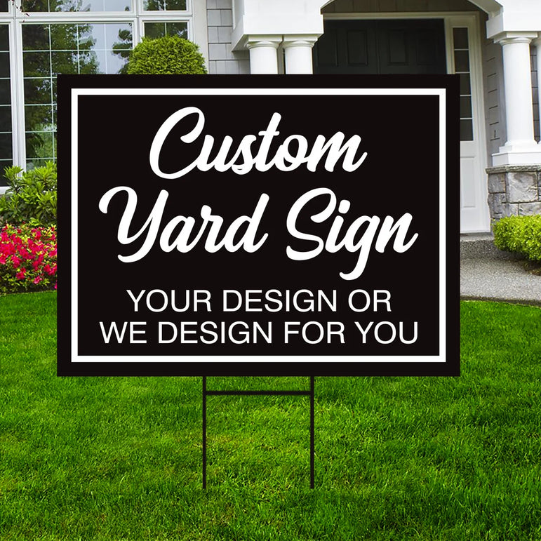 Customizable Yard Signs- 4mm