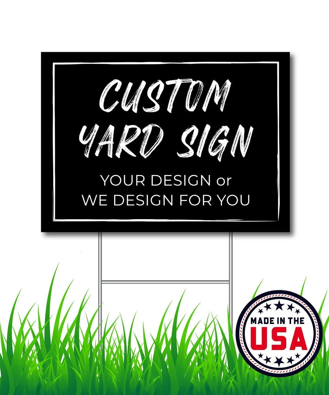 Customizable Yard Signs- 4mm
