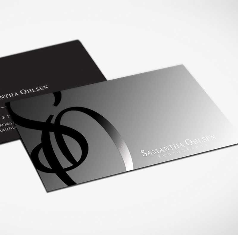 Business Cards Soft Touch with Spot UV (Raised)
